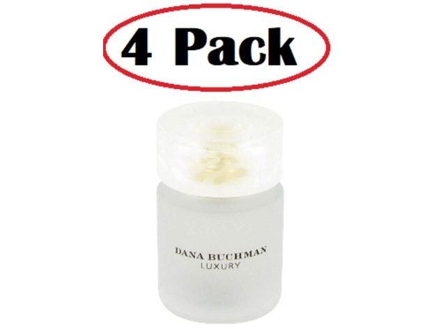 4 Pack of Dana Buchman Luxury by Estee Lauder Perfume Spray (unboxed) 1.7 oz