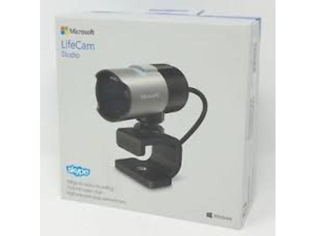 Microsoft Q2F-00013 USB 2.0 LifeCam 360° Rotation Webcam 1080p HD Video Record (Refurbished, Open Retail Box)