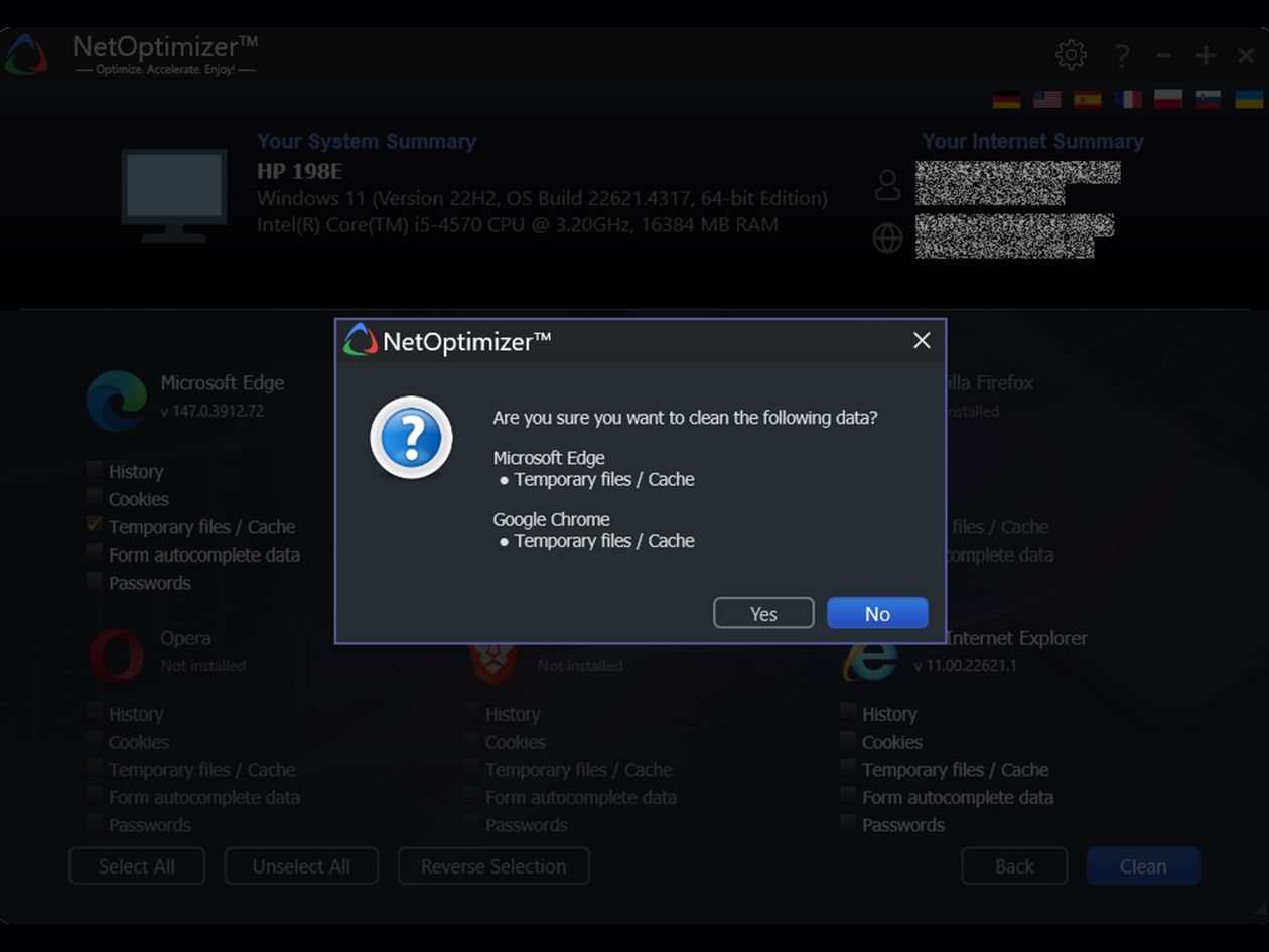 NetOptimizer Lifetime Subscription: 10 Computers