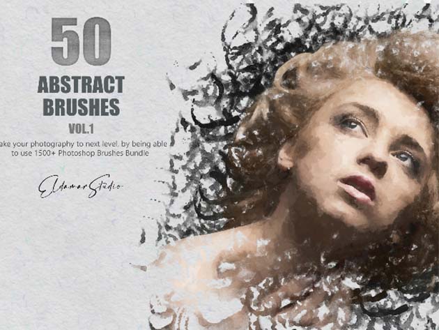 1,500+ Photoshop Brushes Bundle