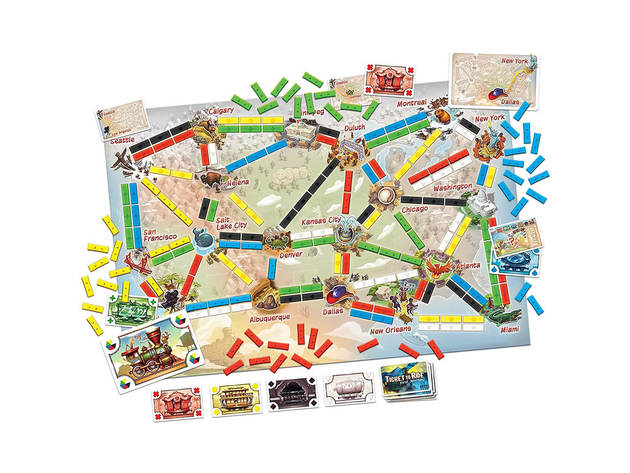 Days of Wonder TKTTORIDEFIR Ticket to Ride - First Journey