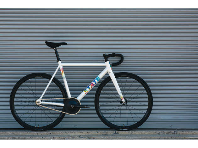Undefeated Track - Pearl / Tie-Dye Bike - 61 cm (Riders 6'2"-6'5")