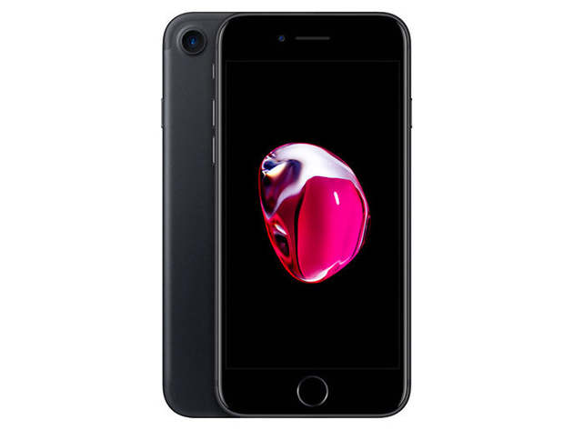 Apple iPhone 7, 128GB - Matte Black (Grade C Refurbished: Fully Unlocked)