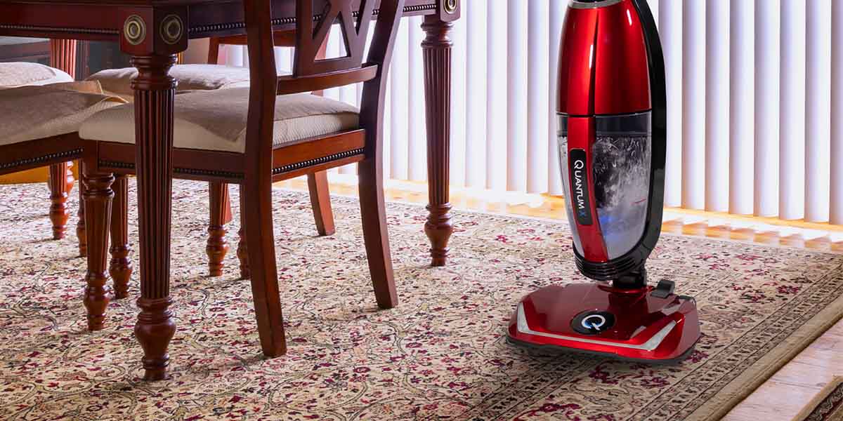 Vacuum on carpet