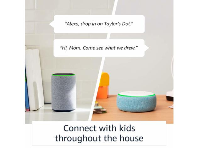 Amazon Echo Dot Kids Edition Smart Speaker with Alexa - Rainbow