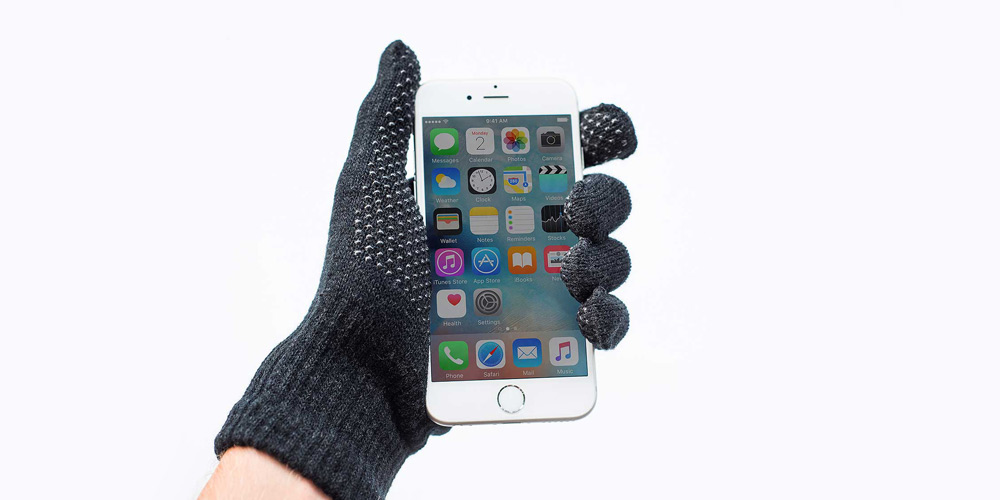 Knit Touchscreen Gloves, on sale for $10.99 (42% off)