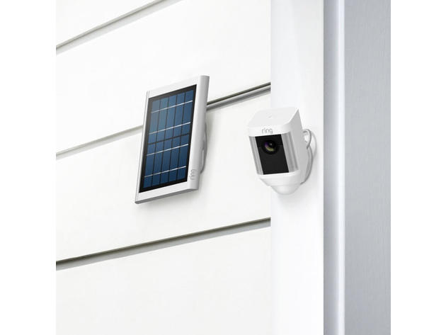 Ring RINGSOLARWHT Solar Panel for Spotlight Cam Battery and Stick Up Cam Battery - White