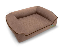BuddyRest Romeo Orthopedic Dog Bed (Iced Mocha/Medium)