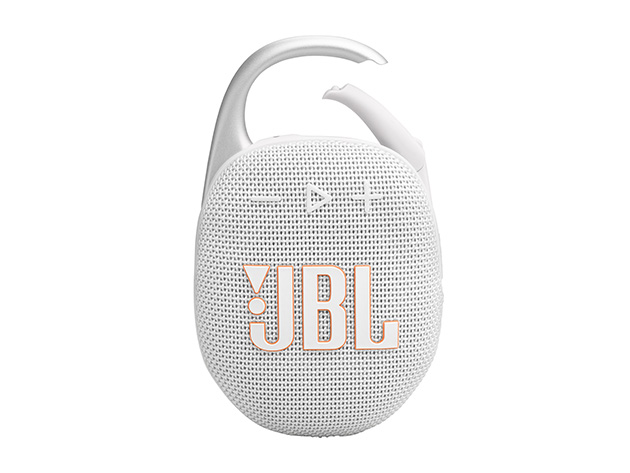 JBL Clip 5 Ultra-Portable Bluetooth Speaker White (Open Box)