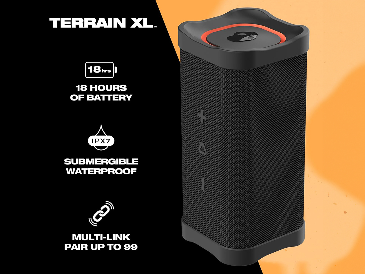 Skullcandy Terrain™ XL Portable Wireless Speaker (Black)