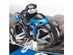 2 in 1 Ground and Air Flying Motorcycle Aerial Camera Remote Control Four Axis Drone Blue