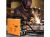 MIG 130 Welder Flux Core Wire Automatic Feed Welding Machine w/ Free Mask Yellow