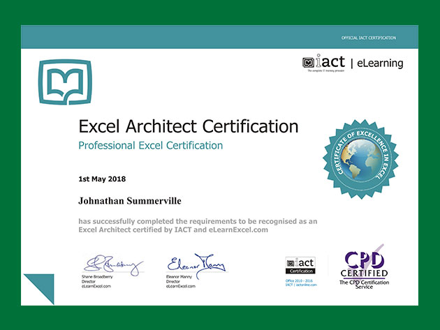 Excel Protection and Design Course