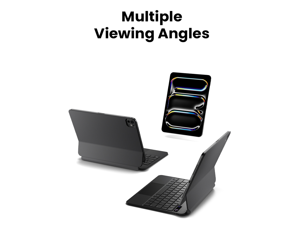 SpacePad iPad Keyboard for Air 11" (24/25), Air 5th/4th Gen, Pro 11" (18-22)