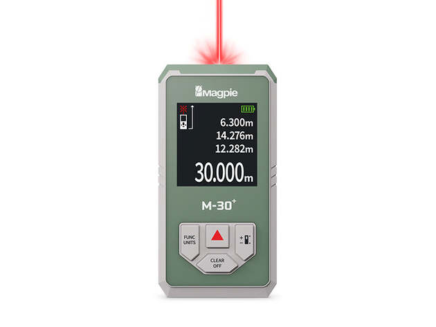 M-30+ Super Compact Laser Distance Meter (Olive Green)