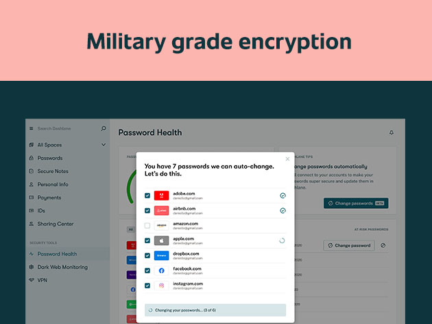 Dashlane Password Manager: 1-Yr Subscription (Family Plan)