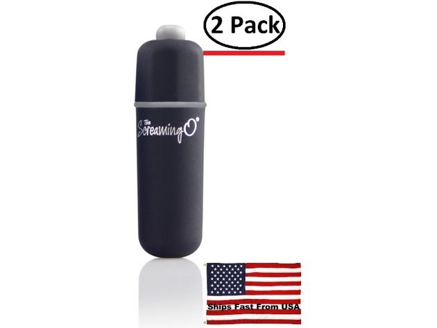 ( 2 Pack ) Soft Touch 3+1 Bullet - Black - Each