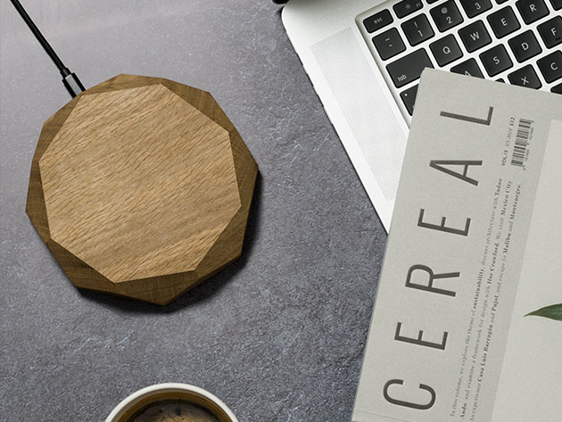 Wooden Qi Wireless Charger