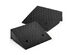 Costway 2 Piece 6'' Rubber Car Curb Ramps for Vehicle Wheelchair Threshold Ramp 33,000lbs - Black