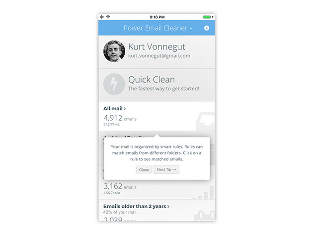 CleanEmail: 1-Yr Subscription