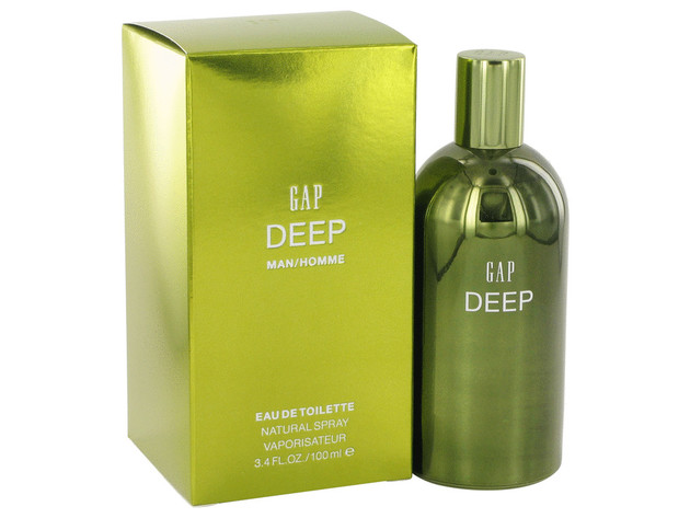 3 Pack Gap Deep by Gap Eau De Toilette Spray 3.4 oz for Men