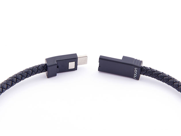 NILS 2.0 Solo: Fast Wearable USB-C Cable (Black/ L)