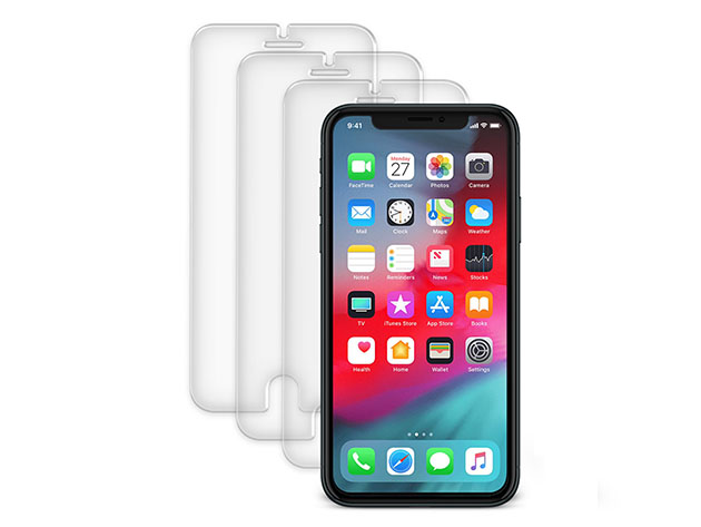 ShatterGuardz Tempered Glass Screen Protectors: 5-Pack (iPhone 11/XR)