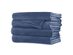 Sunbeam Velvet Plush Electric Heated Blanket Queen Size Dusty Blue Washable Auto Shut Off 20 Heat Settings - Dusty Blue