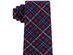 Tommy Hilfiger Men's Boston Classic Plaid Tie Red Size Regular