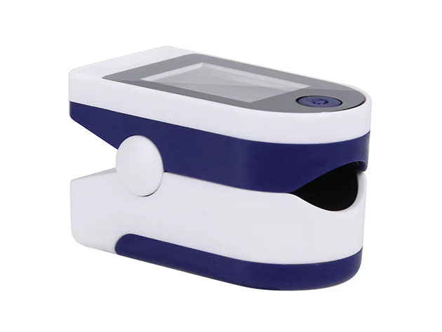 Fingertip Pulse Oximeter (2-Pack / White & Blue)