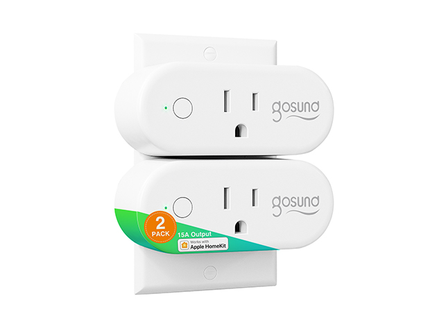 Gosund Homekit Smart WiFi Outlet (2-Pack)