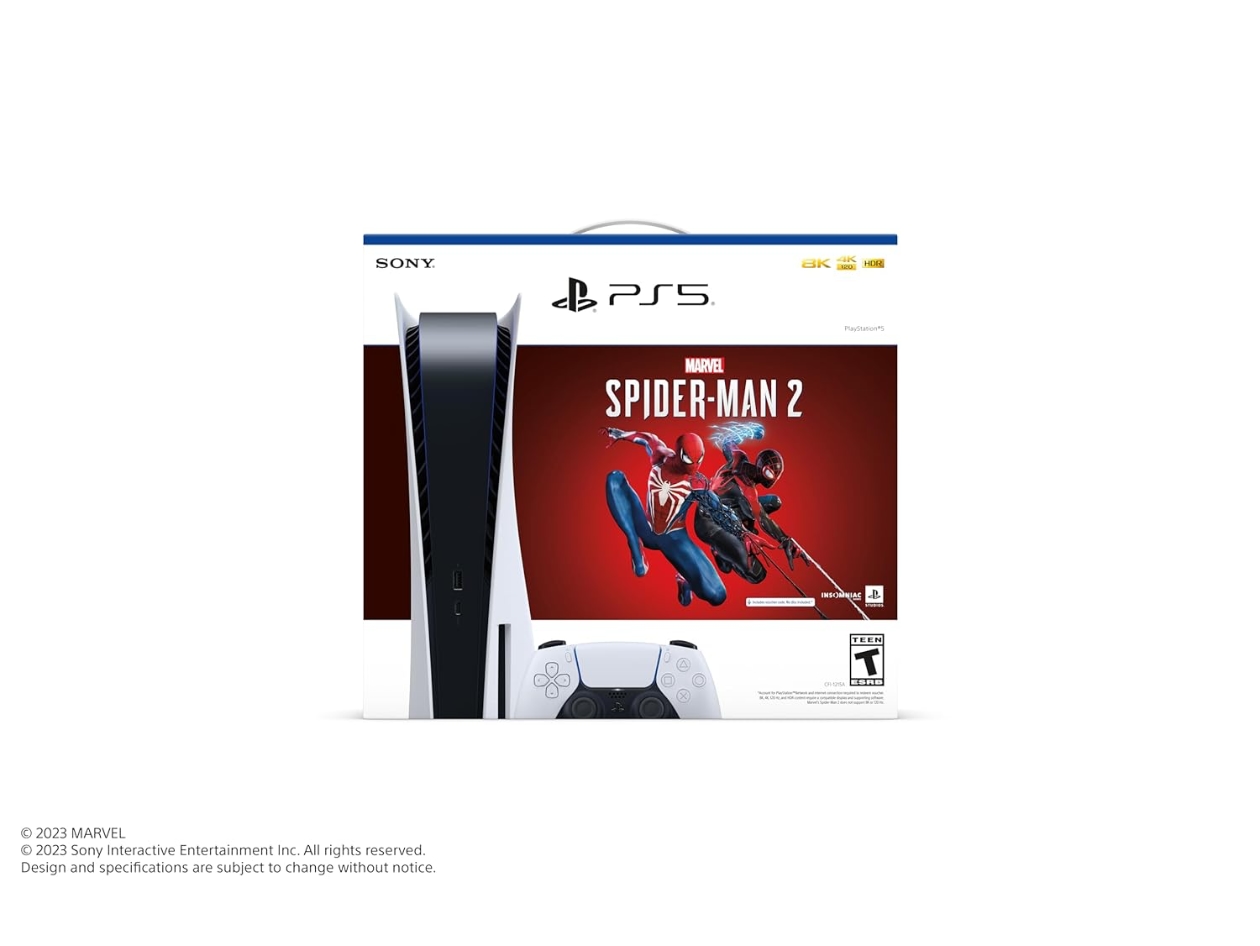 Sony PlayStation® 5: Marvel's Spider-Man 2 Bundle (New - Open Box)