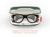 FAUNA Lentes inteligentes de Diseñador Bluetooth con lentes de Filtro de Luz Azul (Unisex Memor Havana)