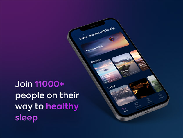 Restly Sleep App: Lifetime Subscription