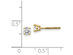 2/5 Carat (ctw VS2-SI1, G-H-I) Round Diamond Solitaire Stud Earrings in 14K Yellow Gold
