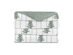 Sunbeam Microplush Comfy Toes Electric Heated Throw Blanket Foot Pocket Holiday Trees Washable Auto Shut Off 3 Heat Settings - Holiday Trees