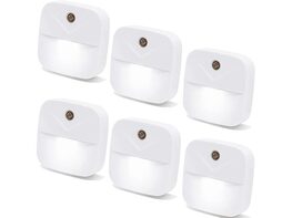 6-Pack Motion Sensor Plug-in Lights (Yellow)