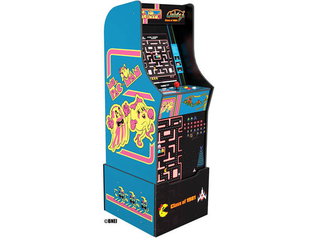 Arcade1up PACGAL81ARC Ms. PAC-MAN / GALAGA Class of 81 Arcade Machine