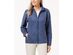 Karen Scott Women's Sport Zip-Up Zeroproof Fleece Jacket  Dark Blue Size Large