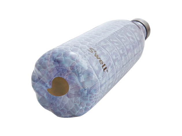 S'well 'Blanc Crocodile' Water Bottle in White (25 oz.)