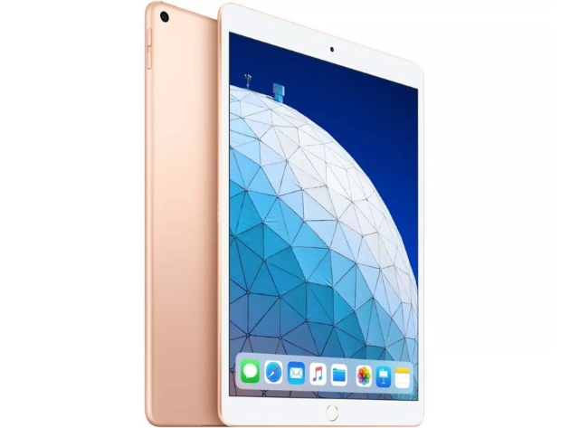 Apple iPad Air 10.5" (2019) 3rd Gen 64GB Wi-Fi Gold (Refurbished) & Accessories Bundle