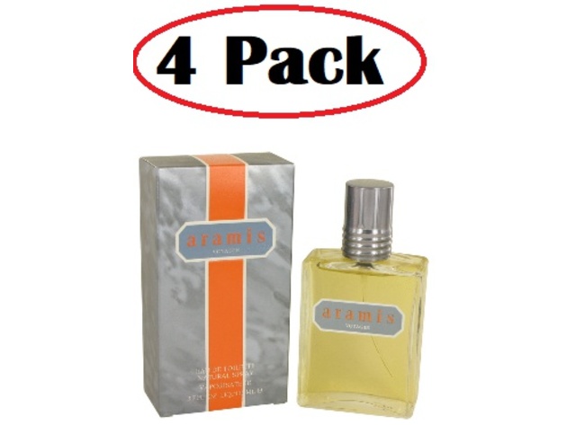 4 Pack of Aramis Voyager by Aramis Eau De Toilette Spray 3.7 oz