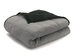 Stress-Relief Weighted Blanket (Grey/Black, 15Lb)