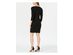 Calvin Klein Women's Petite Starburst Sheath Dress Black Size 8