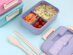 O-Yaki Ecoware Take-Anywhere Lunch Box (Lilac)