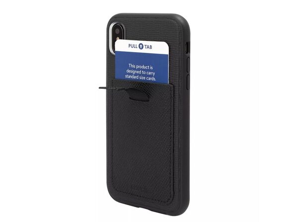 Bondir Apple Iphone X Xs Genuine Slim And Lightweight Leather Wallet Case Black New Open Box Stacksocial