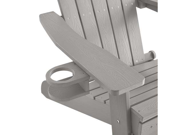Cal Adirondack Chair Light Grey