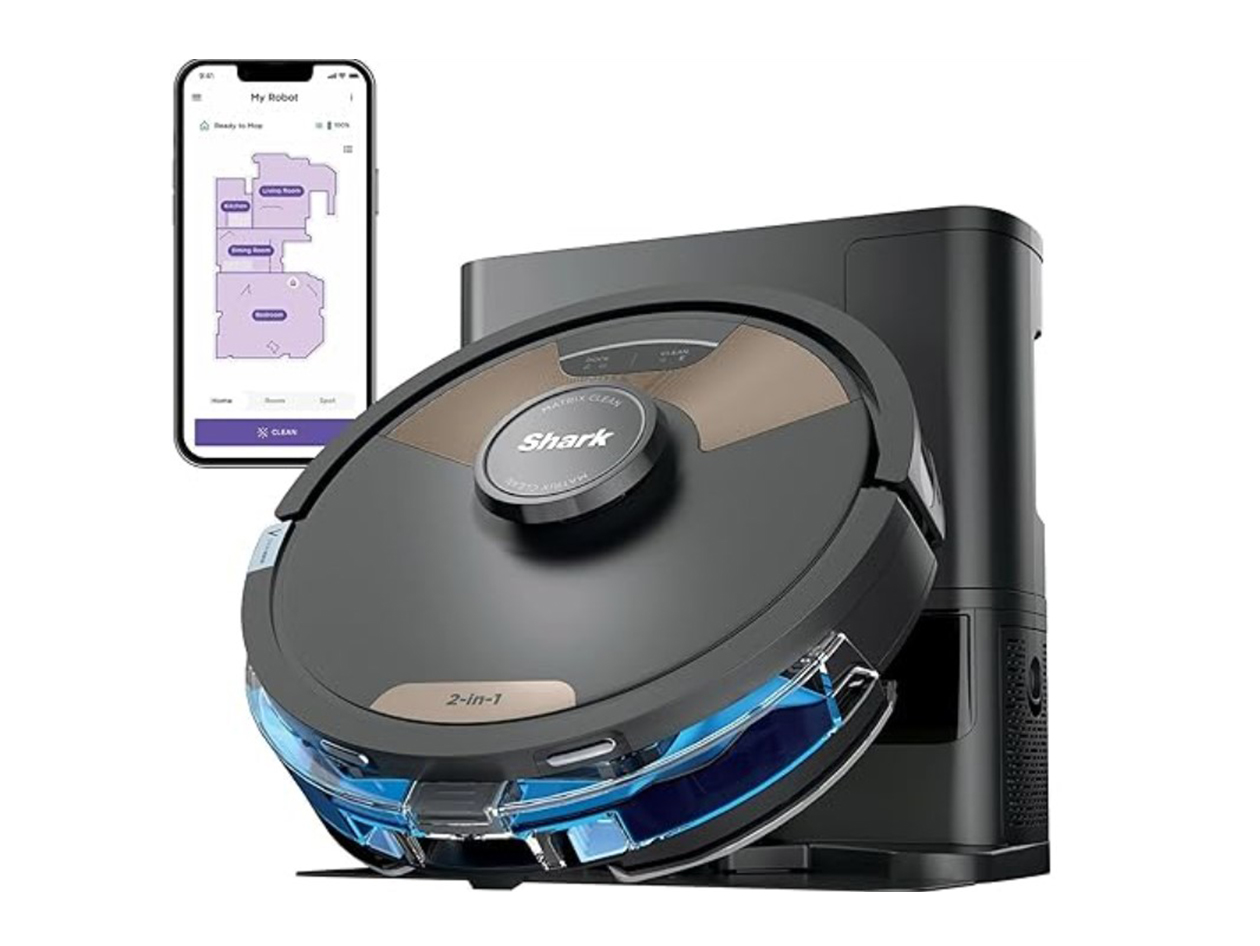 Shark Matrix™ Plus 2-in-1 Self-Empty Robot Vacuum & Mop (Refurbished)