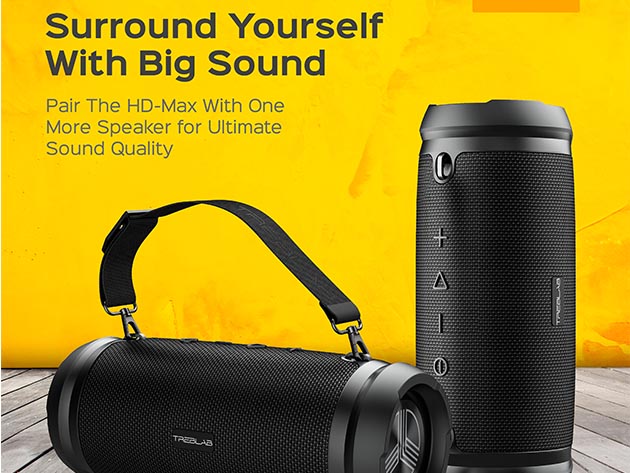 TREBLAB HD-Max: Big Loud Bluetooth Speaker