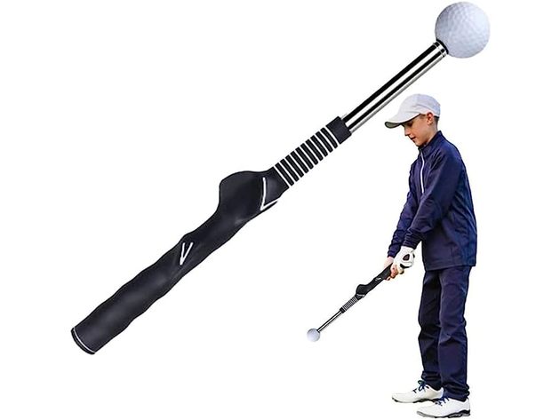 Telescopic Impact Bars Vocal Golf Swing Master Posture Corrector Practice